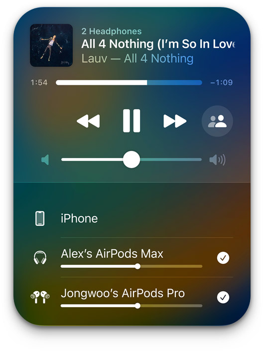 Audio Sharing